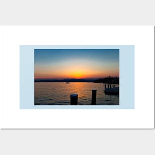 Super Sirmione Sunset Posters and Art